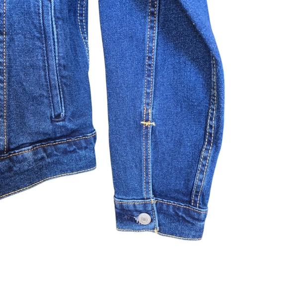 Men Levi's Denim Jacket sz XS - Picture 3 of 9